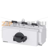 ГЛАВНЫЙ ВЫКЛЮЧАТЕЛЬ ДЛЯ СОЛНЕЧНЫХ БАТАРЕЙ ДЛЯ УСТАНОВКИ НА РЕЙКУ 2-ПОЛЮСА С ЧЕРНОЙ РУЧКОЙ RATING AT 800V DC DC21 32A, DC22 16A Siemens 3LD2230-8VQ11-0AF6