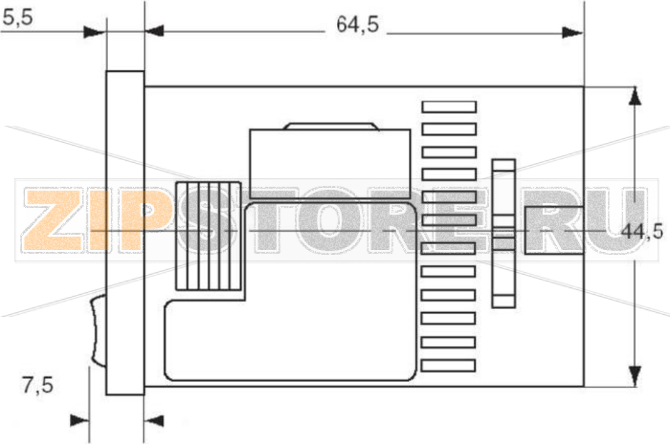 Реле времени цифровое 240 В/AC, 0.001 с-999.9 ч, 1 шт Panasonic LT4H240ACSJ 