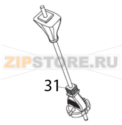 Шнур питания Hurakan HKN-MP160 Шнур питания Hurakan HKN-MP160Запчасть на деталировке под номером: 31