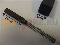 CHARBON MOTEUR 6X6X25