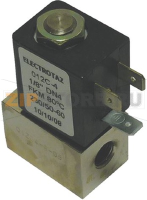 GAS INLET SOLENOID VALVE ø 1/8FF 230V 