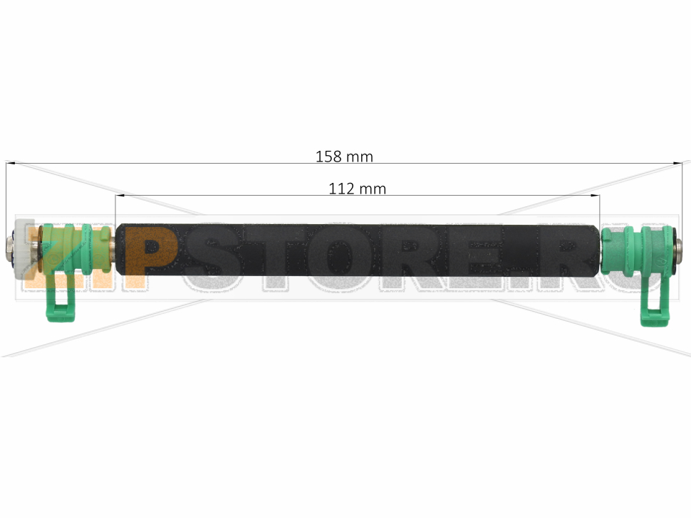 Вал прижимной Datamax E-4206P, E4206L Mark III Резиновый вал (валик, ролик) для принтера этикеток Datamax E-4206P, E4206L Mark III