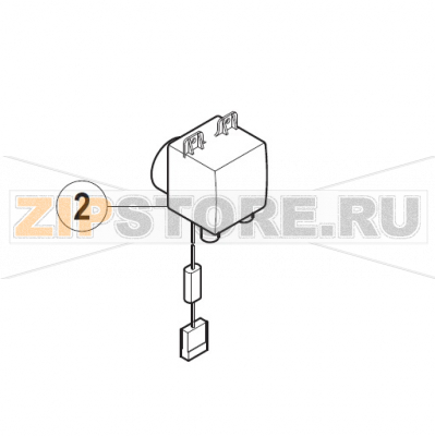 Dosing pump - rinse aid Hobart UXT-10A                                                                                Dosing pump - rinse aid Hobart UXT-10AЗапчасть на сборочном чертеже под номером: 2Название запчасти на немецком языке языке: Dosing pump - rinse aid Hobart UXT-10A
