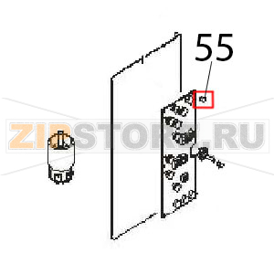 Spacer Angelo Po FM611E1 Spacer Angelo Po FM611E1Запчасть на деталировке под номером: 55