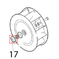 Ring gasket support Angelo Po FM611E1