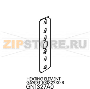 Heating element gasket 100X22X0.8 Unox XF 133 Heating element gasket 100X22X0.8 Unox XF 133Запчасть на деталировке под номером: 19Название запчасти на английском языке: Heating element gasket 100X22X0.8 Unox XF 133