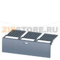 КРЫШКА КЛЕММНИКА  ВТЫЧНОГО ЦОКОЛЯ И ВЫКАТНОЙ КОРЗИНЫ ПРИНАДЛЕЖНОСТЬ ДЛЯ 3-ПОЛ. 3VA100/160/250 Siemens 3VA9163-0KB03