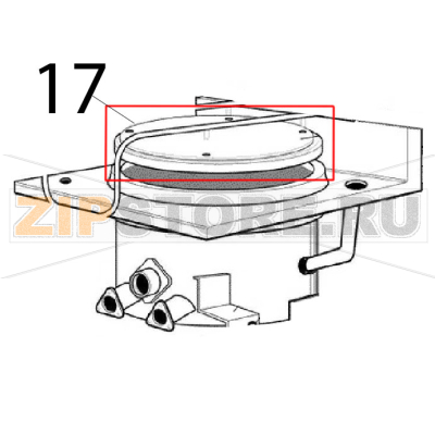 Pan lid Angelo Po 31PIE6 Pan lid Angelo Po 31PIE6Запчасть на деталировке под номером: 17