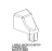 L.Miss/L.Micro/Cheftop handle end Unox XL 405