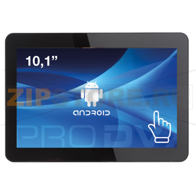 TECO 500 cd/m2, USB, LAN, HDMI, WIFI, BT, VESA 75, konektor pogo, Black Plastic, PoE&amp;quot; 