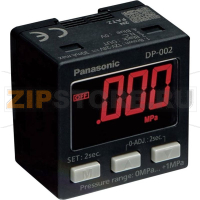 Датчик давления от -1 до 1 бар, 25x30x30 мм Panasonic DP-001-P