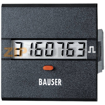 Счетчик цифровой 45x45 мм Bauser 3801/008.3.1.0.1.2-003 