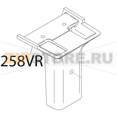 Gambo verde volano VRN Sirman Anniversario 300 Gambo verde volano VRN Sirman Anniversario 300Запчасть на деталировке под номером: 258VR