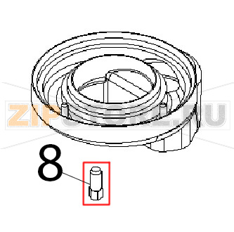 Vite M5, CH8x22, AISI303 Angelo Po 291FAGF Vite M5, CH8x22, AISI303 Angelo Po 291FAGFЗапчасть на деталировке под номером: 8