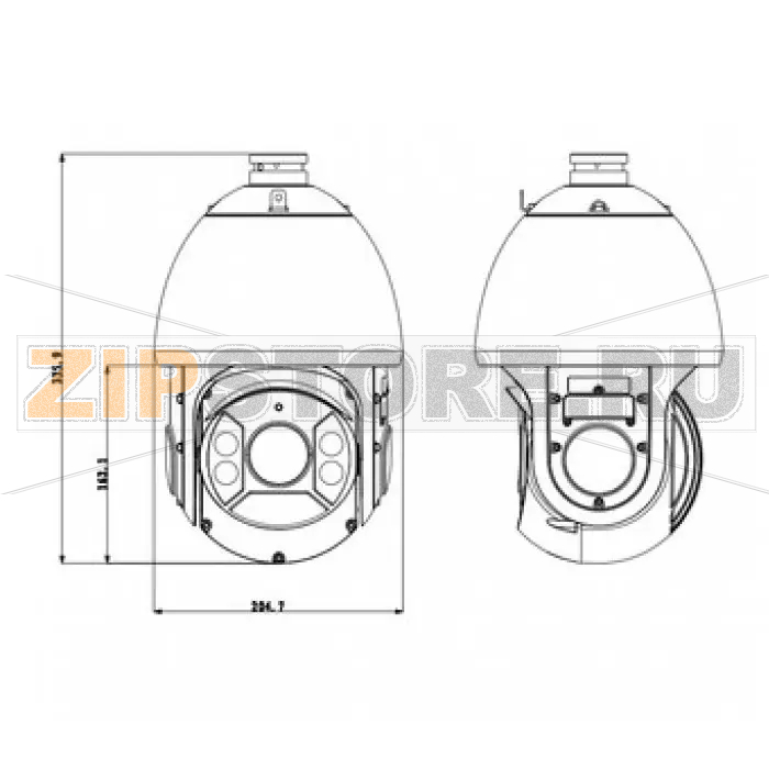 Видеокамера Dahua SD6C220I-HC 