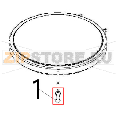 Ball handle Angelo Po 191PI2V Ball handle Angelo Po 191PI2VЗапчасть на деталировке под номером: 1