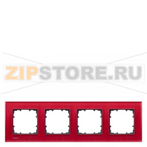 DELTA MIRO РАМКА 4-МЕСТН. СТЕКЛО ORIENT Siemens 5TG1204-3 