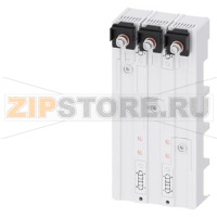 Device adapter MCCB, 3-pole, 590 A Busbar center-to-center spacing 60 mm for 3VA13/14/53/54/23/24/63/64 mm Contacting elements 300x140 mm for the adapter are provided Siemens 8US1213-4AH04