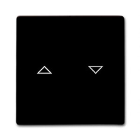 Клавиша для выключателя жалюзи с маркировкой, IP44, коричневая ABB 2CKA001731A1970