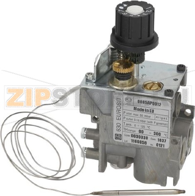 КЛАПАН EUROSIT ДЛЯ ЖАРОЧНОЙ ПОВЕРХНОСТИ 60-300°C 