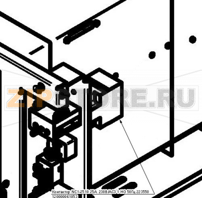 Контактор NC1-2510 25A 230B/AC3 1HO 50Гц 223550 Abat ЭПК-47ЖШ  Контактор NC1-2510 25A 230B/AC3 1HO 50Гц 223550 для электрической плиты Abat ЭПК-47ЖШ
Производитель: ЧувашТоргТехника

Запчасть изображена на деталировке под номером:&nbsp;120000061053