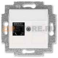 Розетка компьютерная, RJ45, жемчуг ABB 2CHH296117A6068