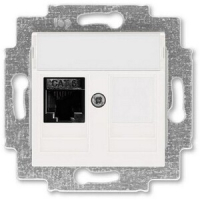 Розетка компьютерная, RJ45, жемчуг ABB 2CHH296117A6068