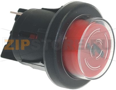 КРАСНЫЙ ОДНОПОЛЮСНЫЙ ВЫКЛЮЧАТЕЛЬ 250В 