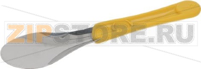 SPATULA YELLOW STAINL.STEEL POLYPROP. 26 