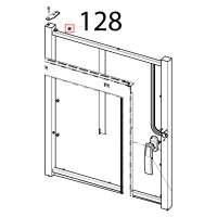Inner glass spacer for oven Tecnoinox EFB10DS