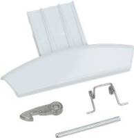 DOOR HANDLE KIT WHITE INDESIT C00259409