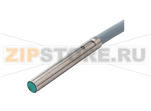 Индуктивный датчик Inductive sensor NBB0,8-4M25-E0 PUR Pepperl+Fuchs General specificationsSwitching functionNormally open (NO)Output typeNPNRated operating distance0.8 mmInstallationflushOutput polarityDCAssured operating distance0 ... 0.648 mmReduction factor rAl 0.45Reduction factor rCu 0.4Reduction factor r304 0.85Nominal ratingsOperating voltage10 ... 30 VSwitching frequency0 ... 3000 HzHysteresis5 ... 20  %Reverse polarity protectionreverse polarity protectedShort-circuit protectionpulsingVoltage drop&le 3 VOperating current0 ... 100 mAOff-state current0 ... 0.1 mA typ. 0.1 &microA at 25 °CNo-load supply current&le 12 mASwitching state indicatorLED, yellowFunctional safety related parametersMTTFd2140 aMission Time (TM)20 aDiagnostic Coverage (DC)0 %Approvals and certificatesUL approvalcULus Listed, General PurposeCSA approvalcCSAus Listed, General PurposeCCC approvalCCC approval / marking not required for products rated &le36 VAmbient conditionsAmbient temperature-25 ... 70 °C (-13 ... 158 °F)Mechanical specificationsConnection typecable PUR , 2 mCore cross-section0.14 mm2Housing materialStainless steel 1.4305 / AISI 303Sensing facePBTHousing diameter4 mmDegree of protectionIP67