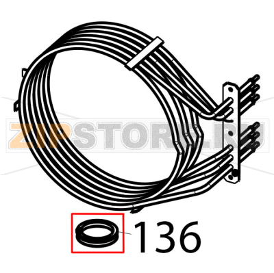 Mech. ovens vent throttle D40 Tecnoinox EFC06M Mech. ovens vent throttle D40 Tecnoinox EFC06MЗапчасть на деталировке под номером: 136