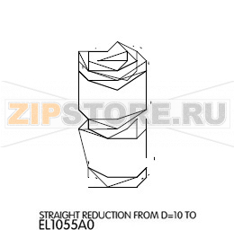 Straight reduction from D=10 TO Unox XBC 405 Straight reduction from D=10 TO Unox XBC 405Запчасть на деталировке под номером: 25Название запчасти на английском языке: Straight reduction from D=10 TO Unox XBC 405