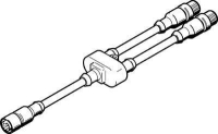 Кабель соединительный Festo NEBV-M12G8-KD-3-M12G4