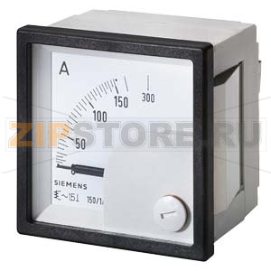 АКСЕССУАР ДЛЯ РАЗЪЕДИНИТЕЛЬ W/FUSE, IN-LINE, PLUG-IN, AMPEREMETER, MOVING IRON 400/1A, CL.1, 0.6 VA DOUBLE OVERLOAD Siemens 3NJ6900-4HJ11 