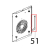 Tubo interno umidita D=16, SP=1, inox Unox XVC 204