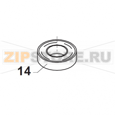 Ball Bearing 6208 2RS1C3 Bear Varimixer AR40 VL-1S                                                                              Ball Bearing 6208 2RS1C3 Bear Varimixer AR40 VL-1SЗапчасть на сборочном чертеже под номером: 14Название запчасти на датском&nbsp;языке: Ball Bearing 6208 2RS1C3 Bear Varimixer AR40 VL-1S