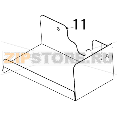 Cover - AM Hoshizaki IM-65NE Cover - AM Hoshizaki IM-65NEЗапчасть на деталировке под номером: 11