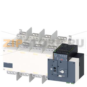 Автоматич. переключатель нагрузки (ATSE) Ue: AC 415V Ith: 2000A 4-P 50/60 Hz Siemens 3KC8456-0JA22-0GA3 
