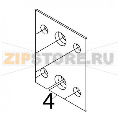 Double feedthrough gasket Fagor VG-101 Double feedthrough gasket Fagor VG-101Запчасть на деталировке под номером: 4Название запчасти Fagor на английском языке: Double feedthrough gasket VG-101.