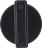 KNOB CANDY BLACK ø 38 mm