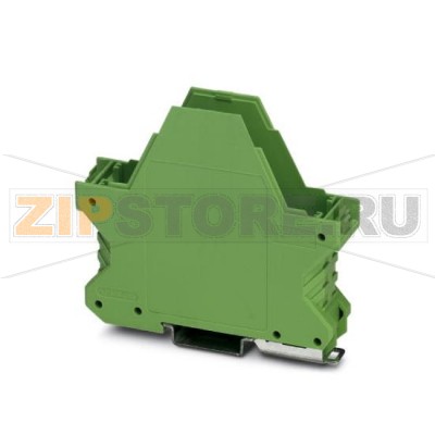 Нижняя часть корпуса с функциональным заземляющим контактом Phoenix Contact ME 22,5 F-UTG/FE GN 