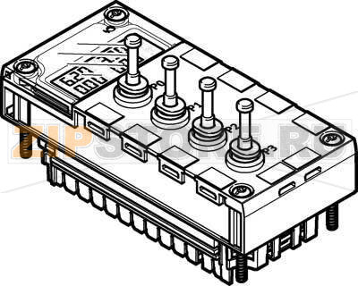 Модуль аналоговый Festo CPX-4AE-P-D10 