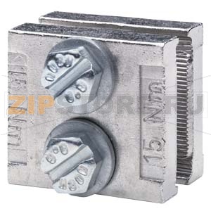 ШИННЫЙ АДАПТЕР 40.60 MM BUSBAR CONNECTING PIECE RAIL THICKNESS: 5.10 MM WIDTH: 20-30 MM Siemens 8US1921-2BE00 