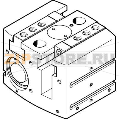 Микрозахват параллельный Festo HGPL-40-20-A-B 
