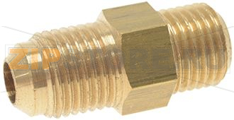ПАТРУБОК Ø 1/4&quot;M-1/4&quot;M КОНИЧЕСКИЙ 