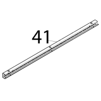 Profilo superiore inox Tecnoeka KF 966 D AL UD