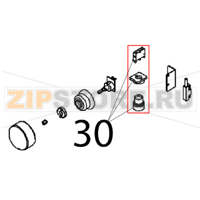 Kit pulsante Angelo Po FX82E2T Kit pulsante Angelo Po FX82E2TЗапчасть на деталировке под номером: 30