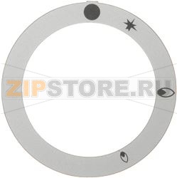 ПРИЛЕПЛЯЕМЫЙ ДИСК К РУЧКЕ С СИМВОЛОМ ПИЛОТА 